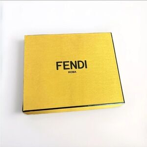 Fendi 'Bikini Girls' Coated Canvas and Calf Leather Small Trifold Wallet